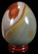 Polychrome Jasper Egg - Madagascar #54657-1